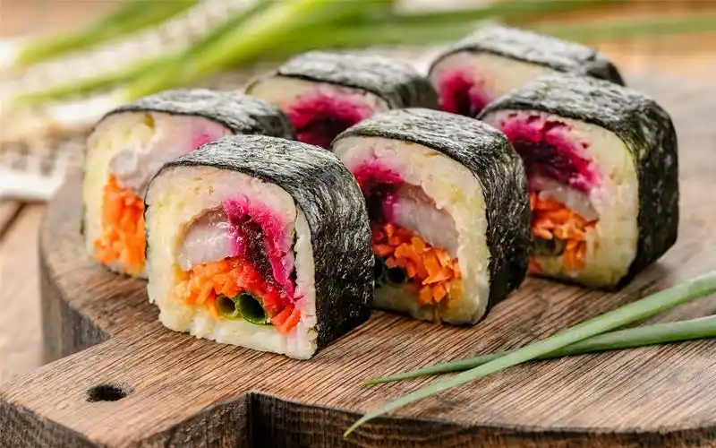 寿司美食唯美高清桌面壁纸