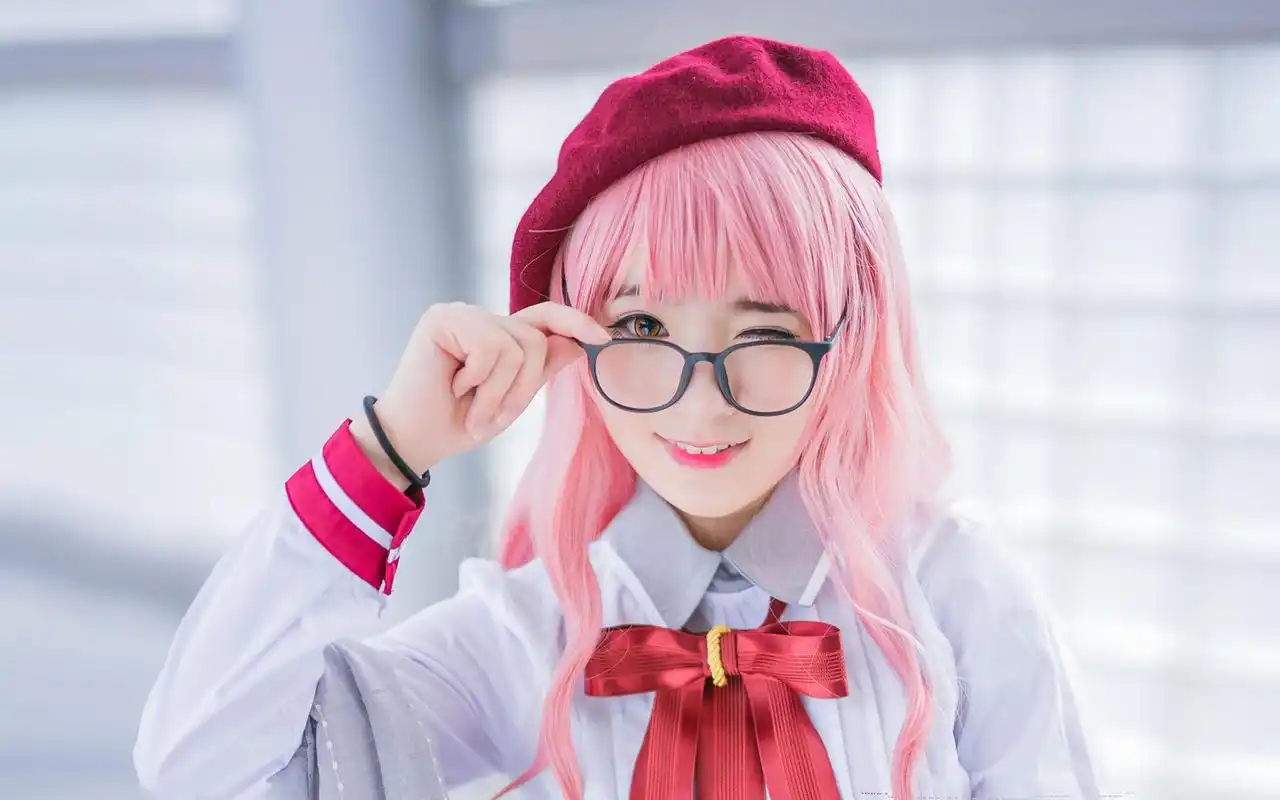 超养眼的清新美少女cosplay奇迹暖暖高清电脑壁纸