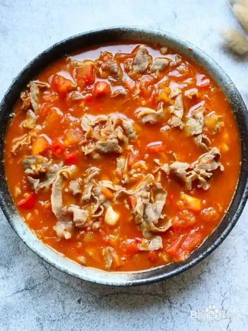 番茄肥牛,特别开胃