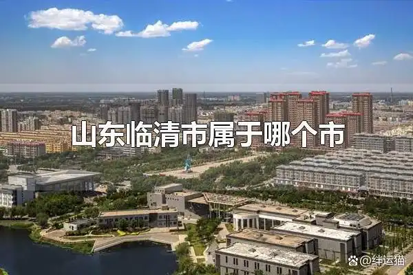 山东临清市属于哪个市山东临清市的行政区划