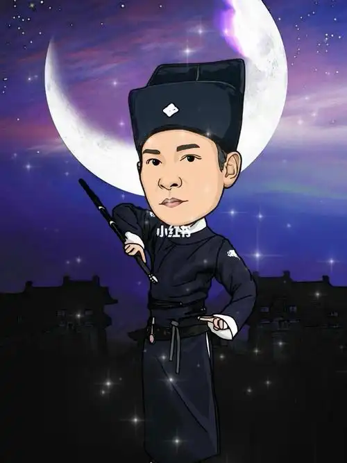 刘德华百部电影漫画海报之老鼠爱上猫