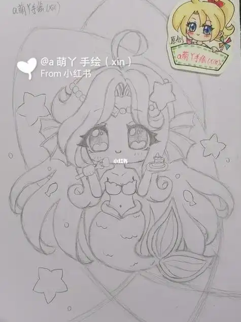 小葩手绘星座简笔画