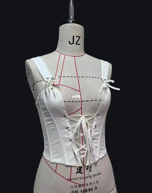 客户鱼骨胸衣胚样