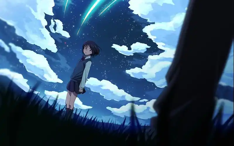 新海诚你的名字4k电脑高清壁纸高清大图预览1920x1200_卡通动漫下载