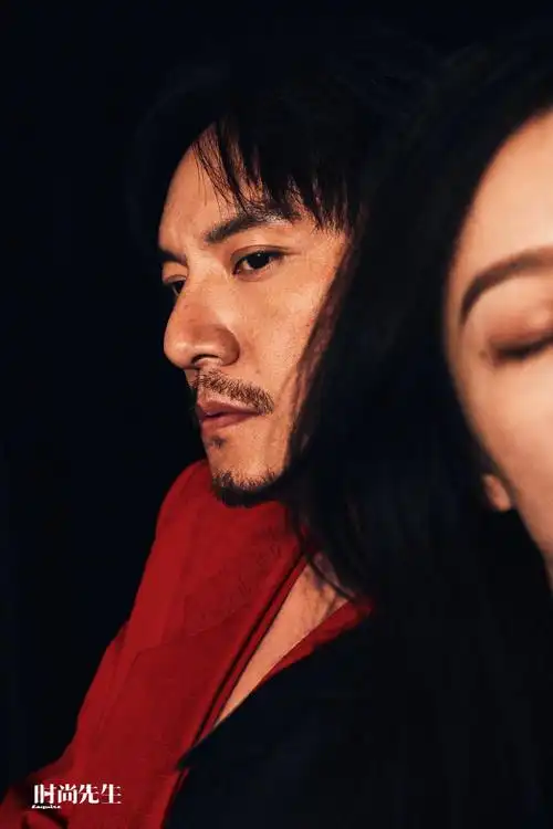 张震倪妮时尚先生双人封##张震倪妮美丽的邂逅