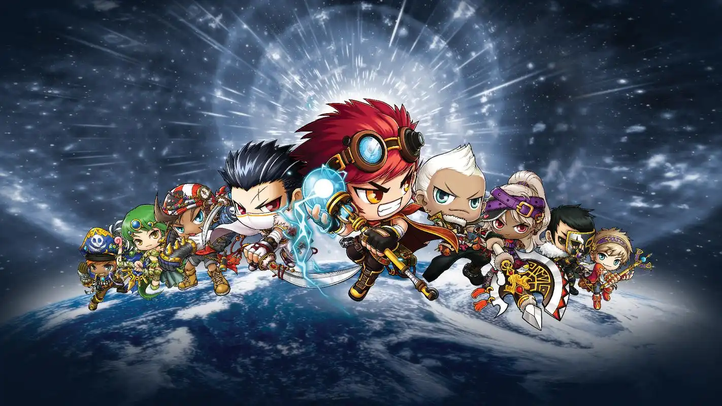 《冒险岛》高清游戏人物桌面壁纸