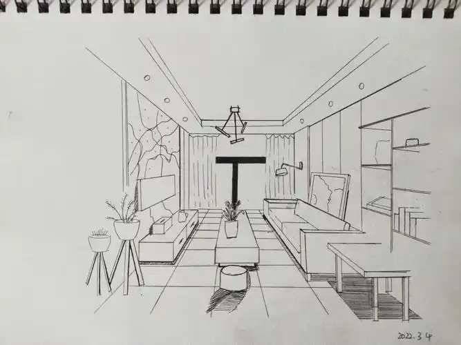 今天总结在一起啦～##画画的日常  #手绘  #发展发向是  室内设计师