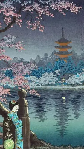 日系图案手机壁纸