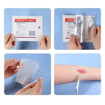 德美纱灭菌引流条医用凡士林纱布