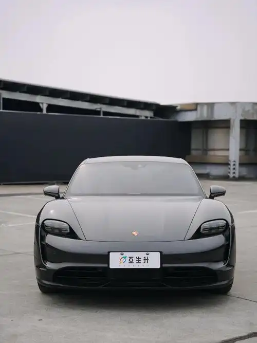 这么帅的车你受得了嘛6315保时捷taycan火山灰