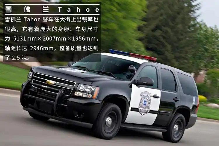 美国警察开啥"抓暴徒"?盘点让人闻风丧胆的美国警车