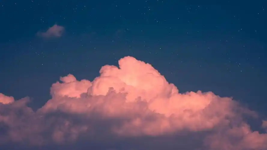 傍晚绝美的天空云彩,高清壁纸,风景图片-回车桌面