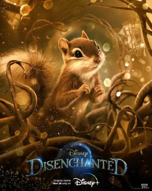 迪士尼童话电影《魔法奇缘2》曝最新角色海报 艾米-亚当斯回归饰演