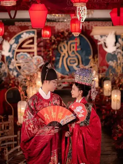穿汉服结婚有多惊艳看完各朝婚服突然就想要一场中式婚礼