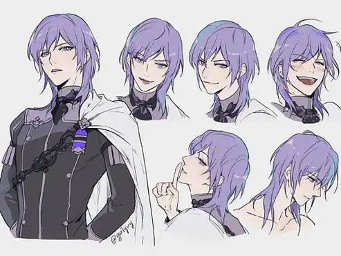 动漫人物表情怎么画?绘画男生表情技巧!