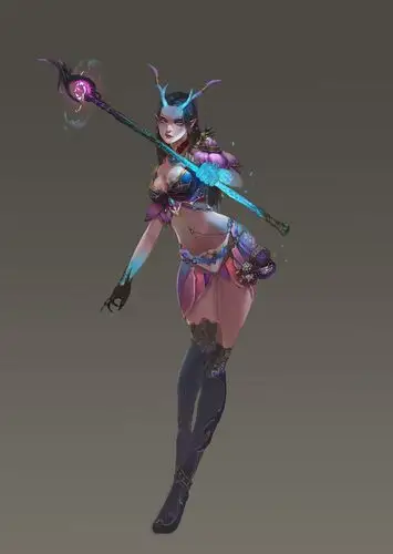 游戏原画角色设定