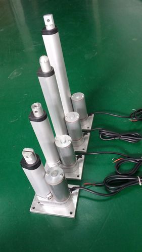 高速微型电动推杆密室逃脱12v24v餐饮机电机伸缩杆液压气动升降器