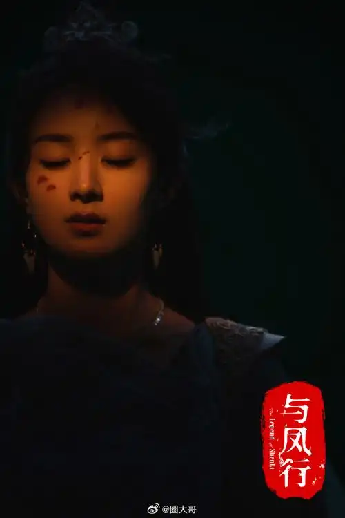 赵丽颖光影大片感剧照##赵丽颖战损光影大片感剧照