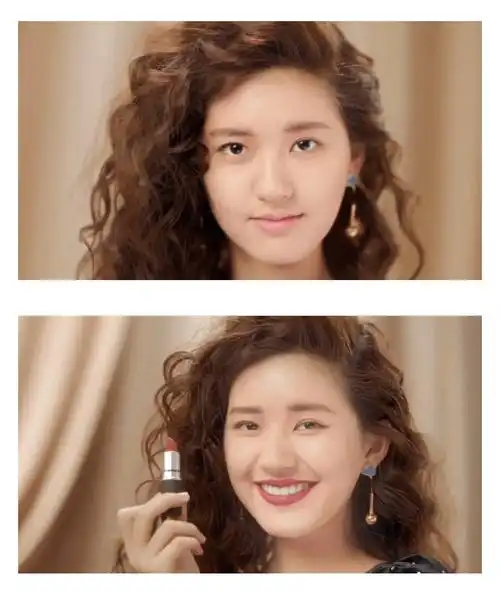 淡化代言人的颜值滤镜 集中体现产品带来的蜕变感 比如赵露思这个系列