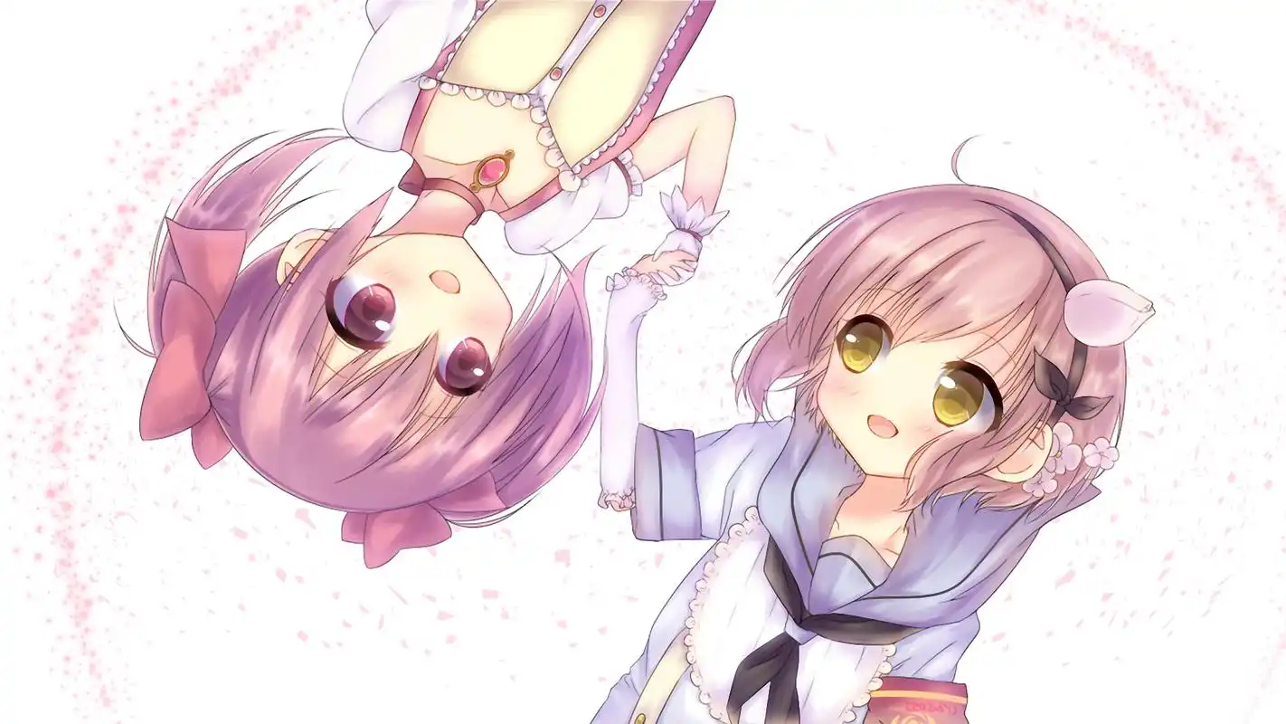 二次元卡通美女高清图片桌面壁纸高清大图预览1920x1080_卡通动漫下载