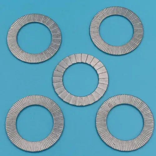 猛防松动垫圈达克罗din25201锁紧垫片齿文成套双叠锁紧垫圈