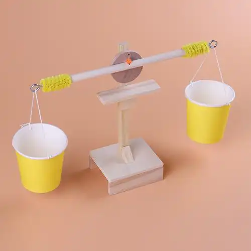 科技小制作小发明 手工创意diy科学实验材料包杠杆天天枰儿童玩具