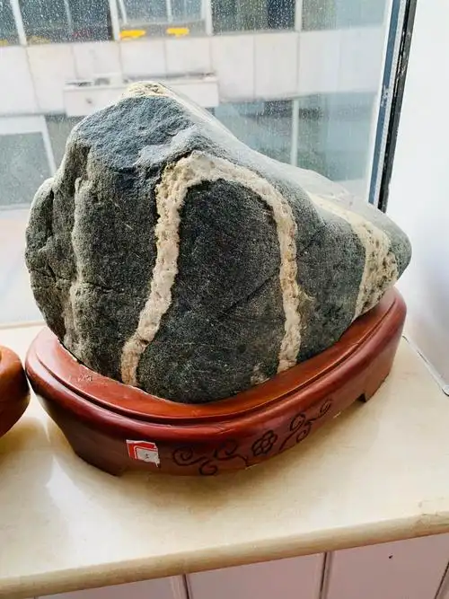 泰山石,摆在办公桌上好看