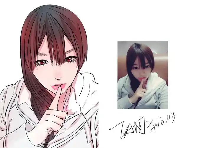 原创作品:漫画肖像