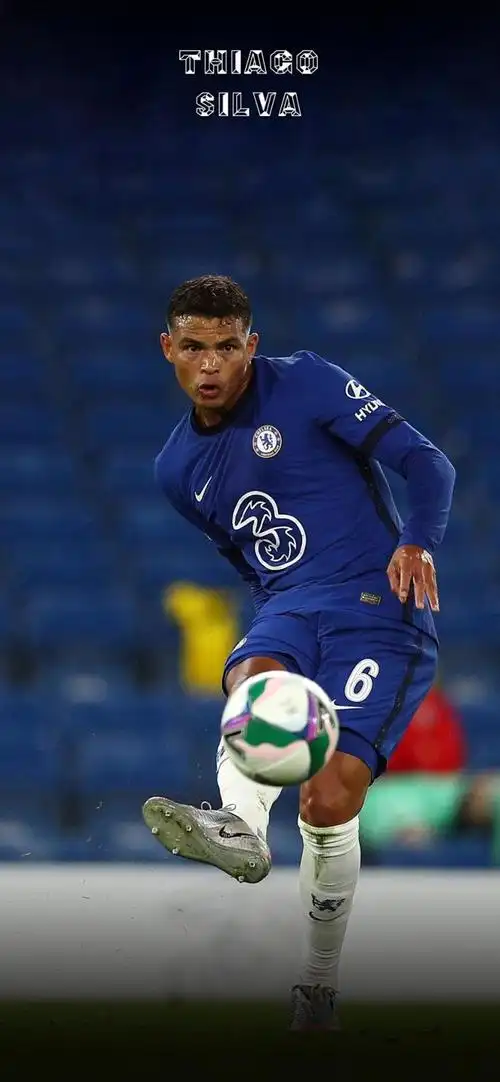 每日足球帅图蒂亚戈席尔瓦手机壁纸精选