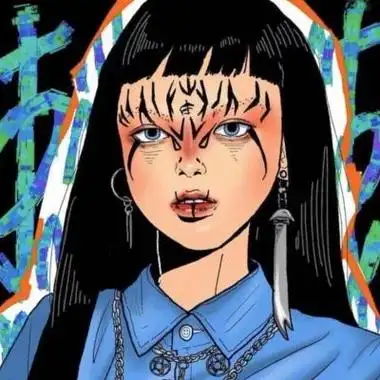 嘻哈风动漫女生头像高清超酷的嘻哈rap头像女动漫图片