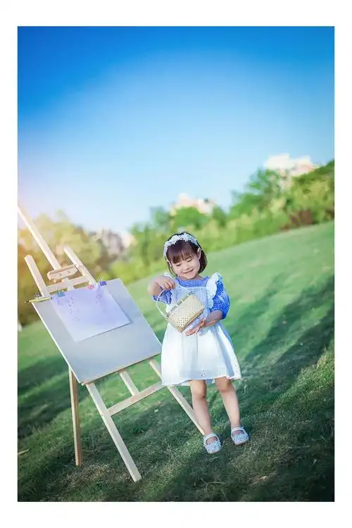 萧县彭于晏的儿童摄影作品《外景篇》