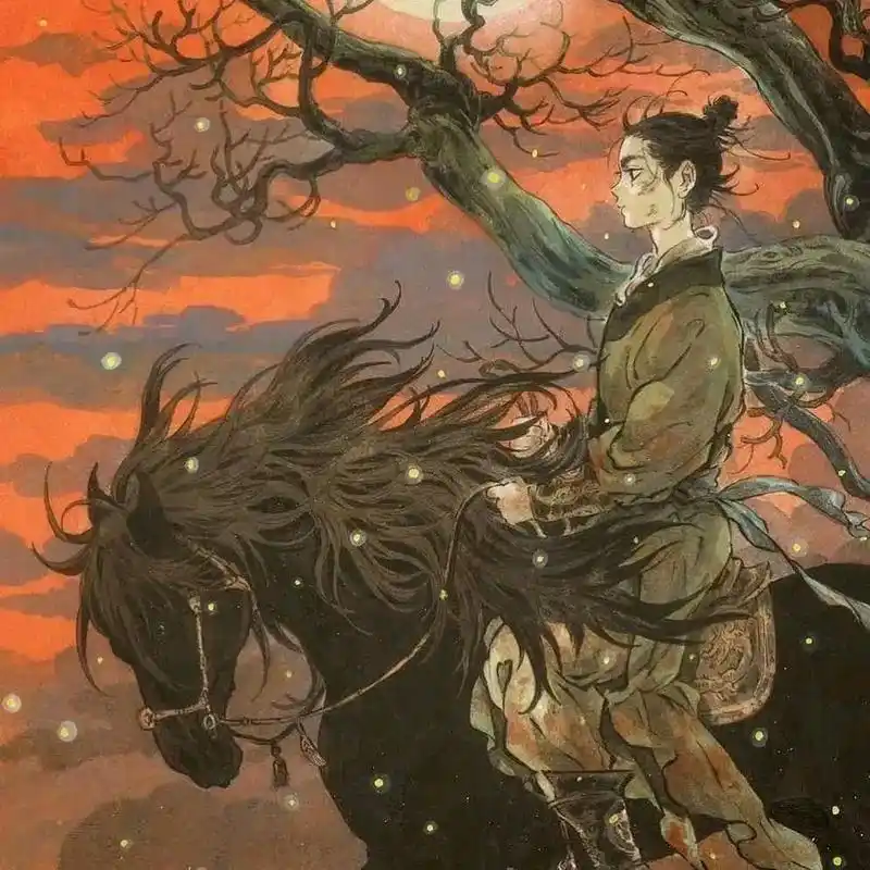 插画师早稻 #绘画欣赏