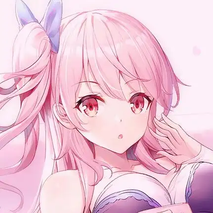 微信唯美高清粉嫩软萌二次元女生头像