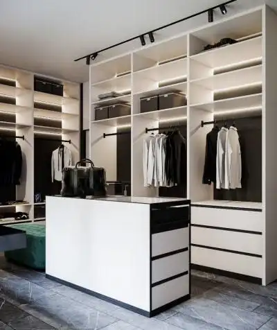 黑白灰·爱上衣帽间|收纳|储物|衣柜|隐形门_网易订阅