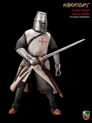 [aci toys]新品:1/6 中世纪 十字军 圣殿骑士/ crusader .