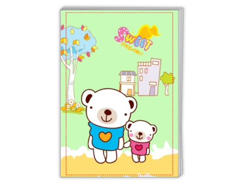 卡通熊-a4时尚杂志册(24p)