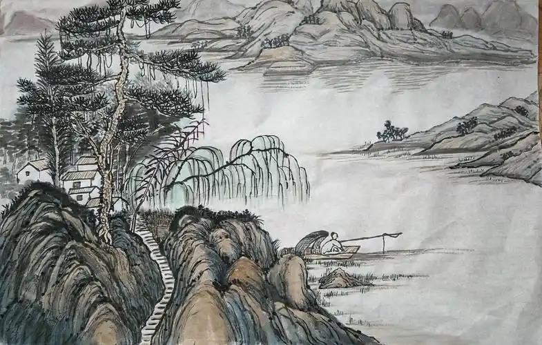 初学者的山水画册(一)