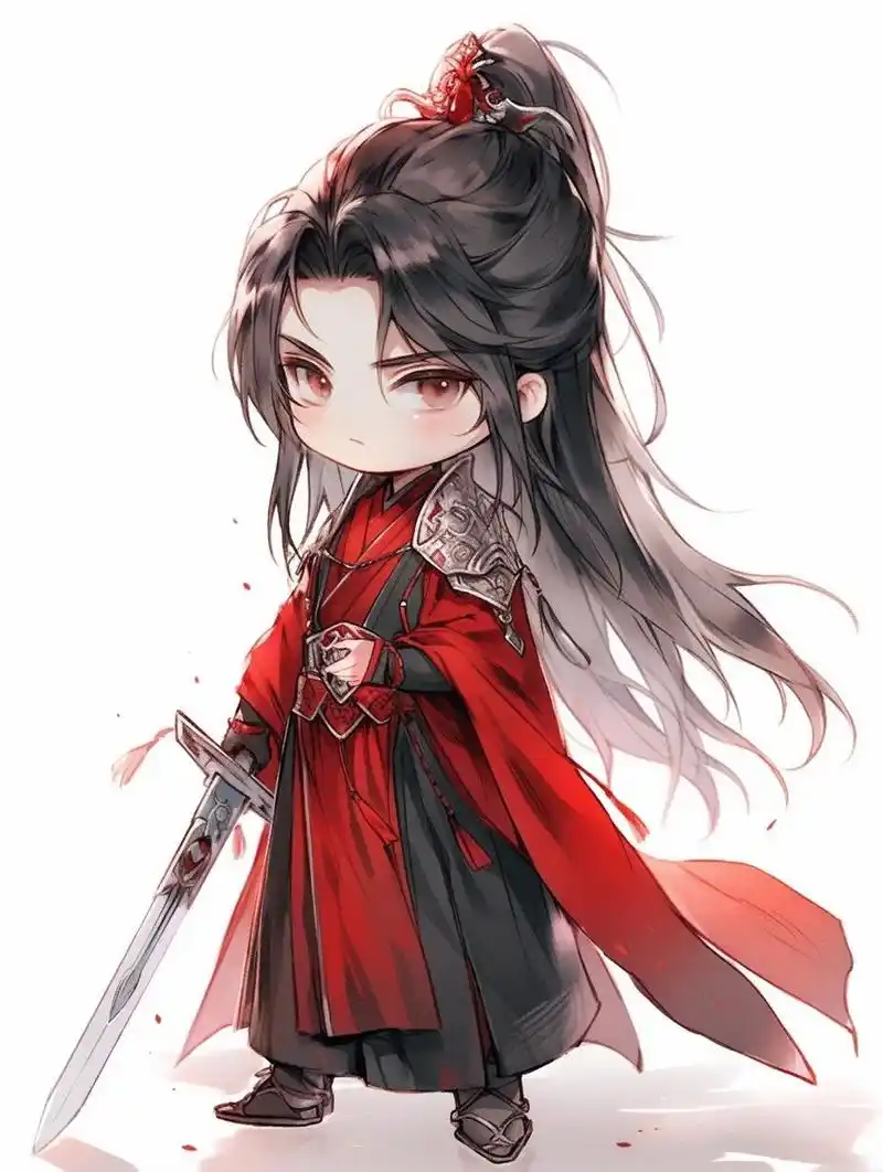 q版古风美男  夏日滤镜