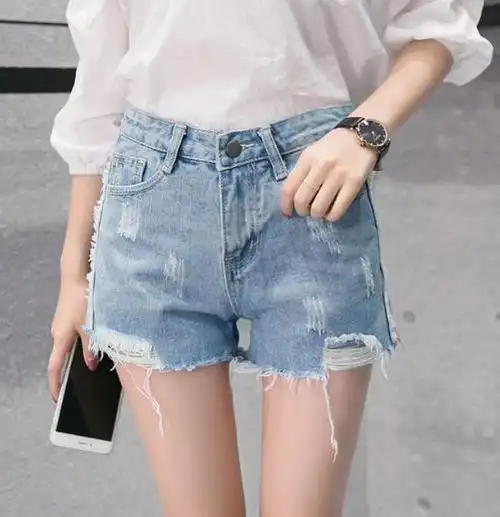夏季穿这5款气质牛仔短裤尽显女人魅力图