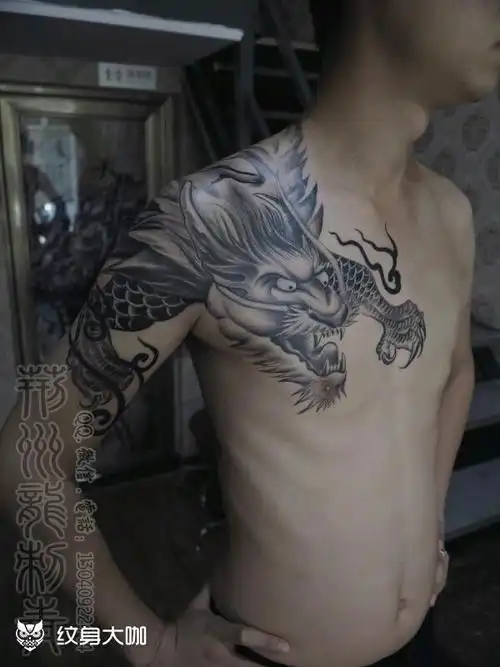 热播电视剧老九门穷奇纹身_纹身图案手稿图片_黄小龙的纹身作品集