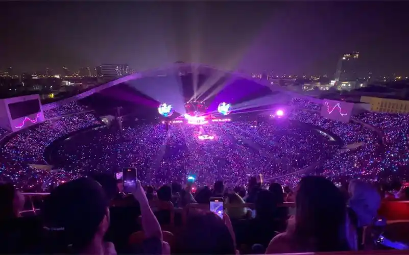 【4k】coldplay演唱会 曼谷站2.4 《my universe》