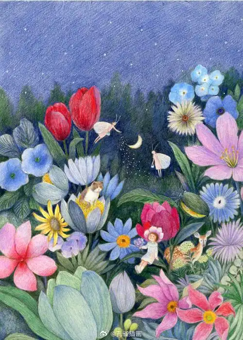 #画画##彩铅画##手绘##插画#