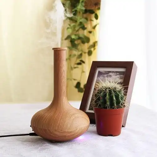 【木质香薰器】简单的自然木质纹理,既可以保湿香薰,又是百搭万能的