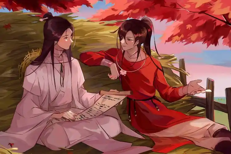 【天官赐福】悦神-花怜,为你明灯三千,为你花开满城