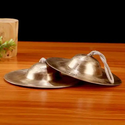 佛具复古室内乐器传统民间大小铙钹寺庙合子摆件