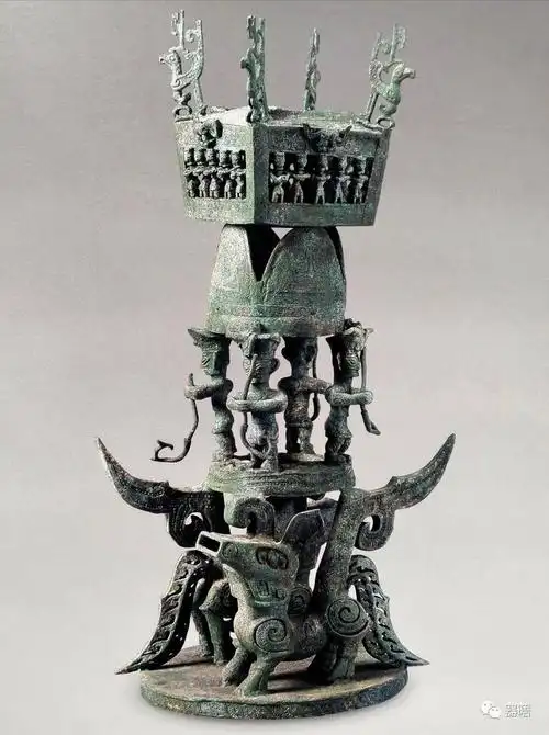 王仁湘三星堆二号坑296号青铜神坛复原研究