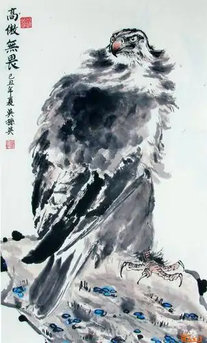 国画名家 吴孙英 - 高傲无畏