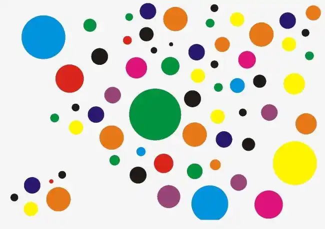 彩色圆点_圆点png素材-90设计