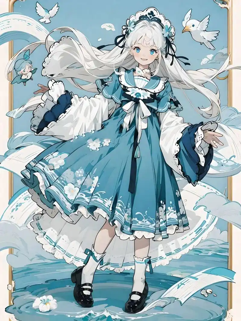 动漫素材 | 画室高阶漫画·洛丽塔少女