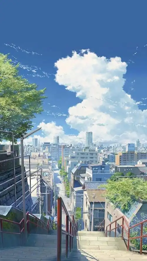 唯美动漫场景卡通手机壁纸图片